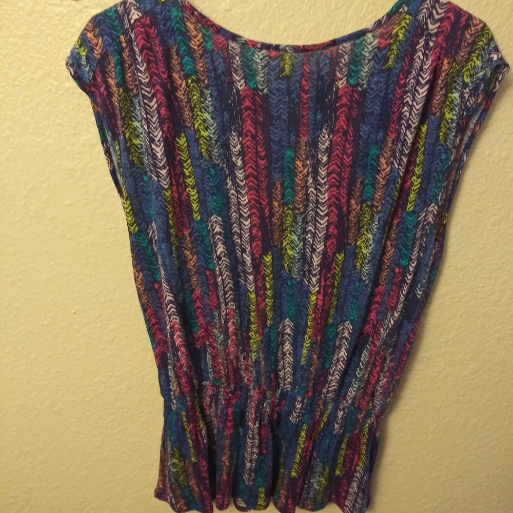 Route 66 open back tunic